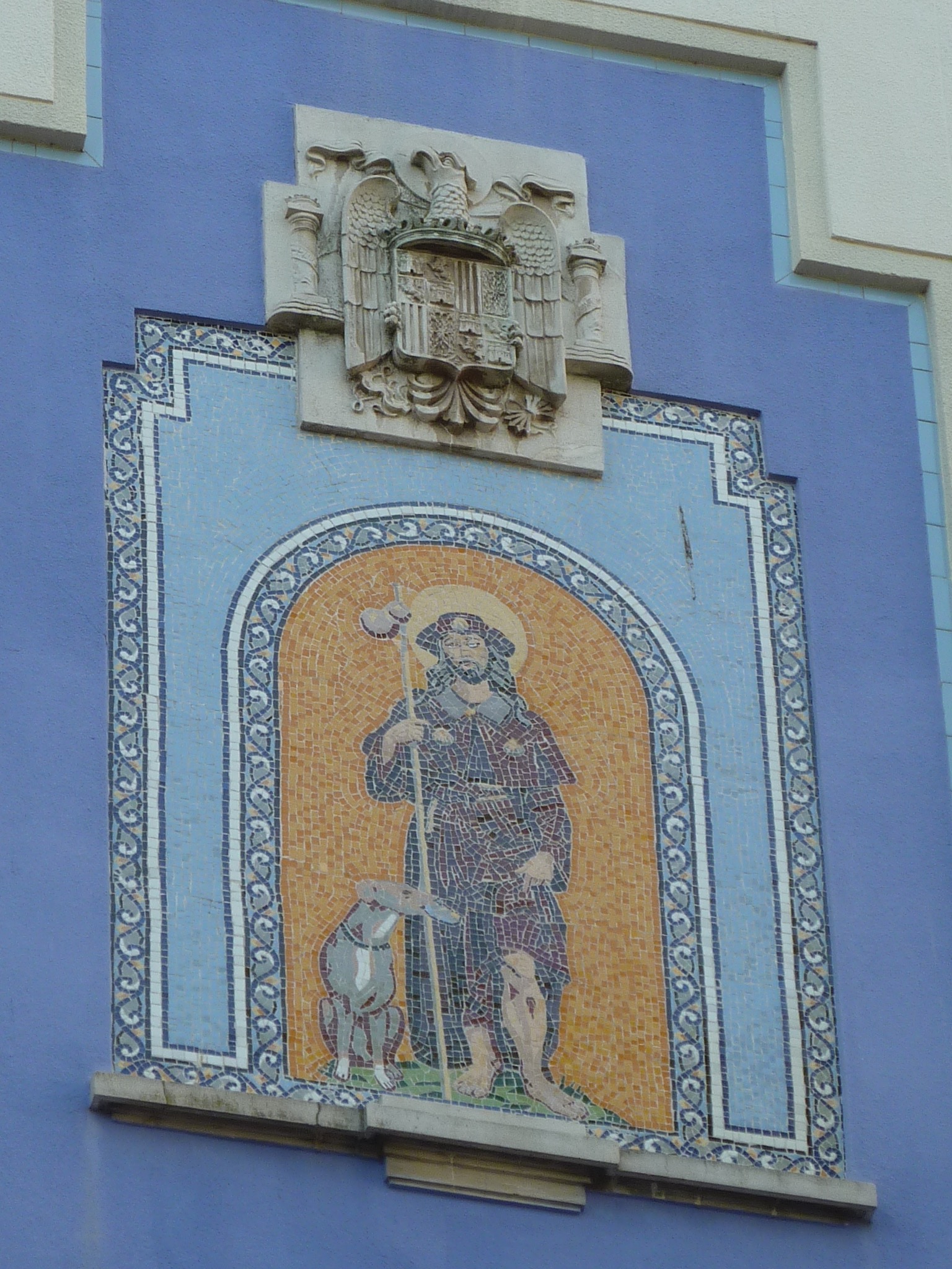 Escudo de la Iglesia de San Roque