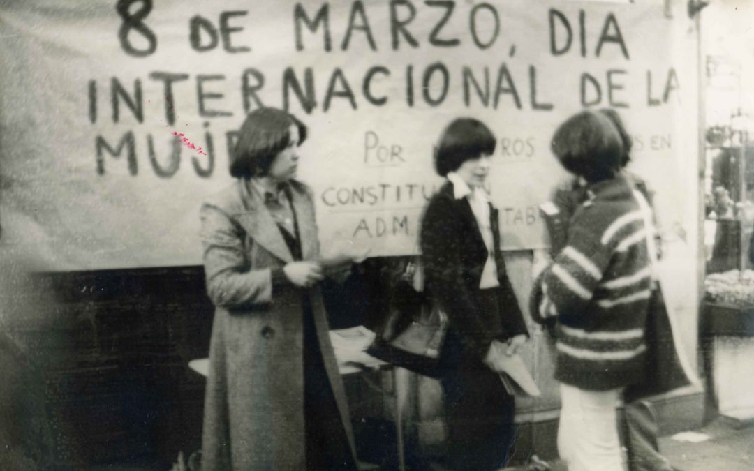 Celebración por la ADM del Día internacional de la mujer de 1978 en Santander