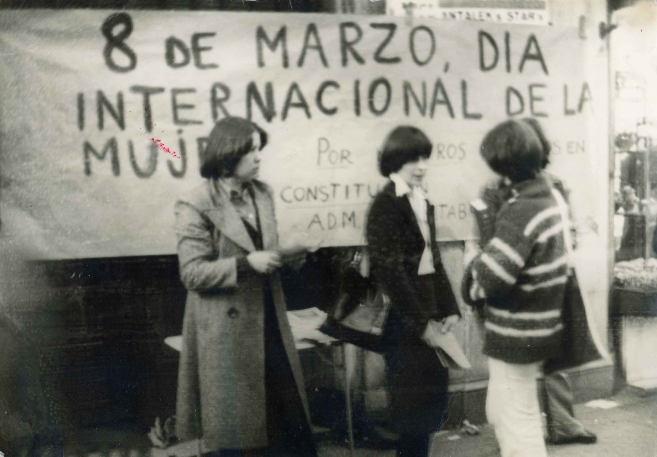 Celebración por la ADM del Día internacional de la mujer de 1978 en Santander