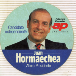 Presidencia de Cantabria (Juan Hormaechea) a las elecciones de 1991