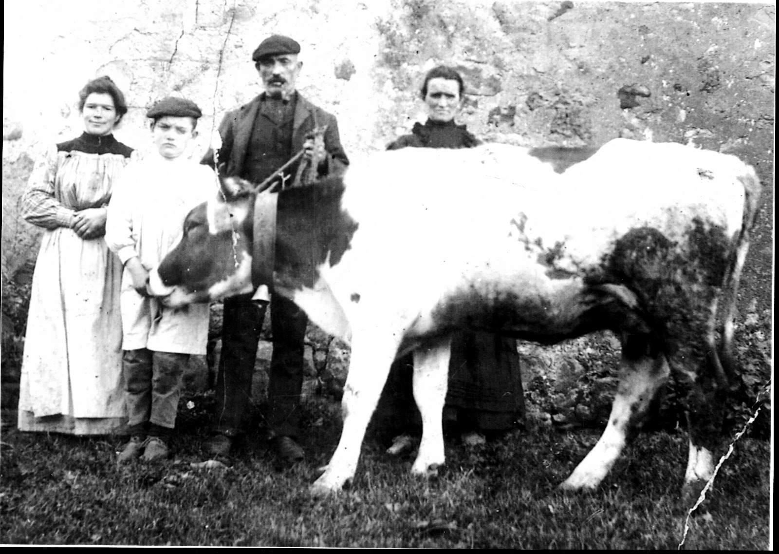 Una familia montañesa a principios del Siglo XX