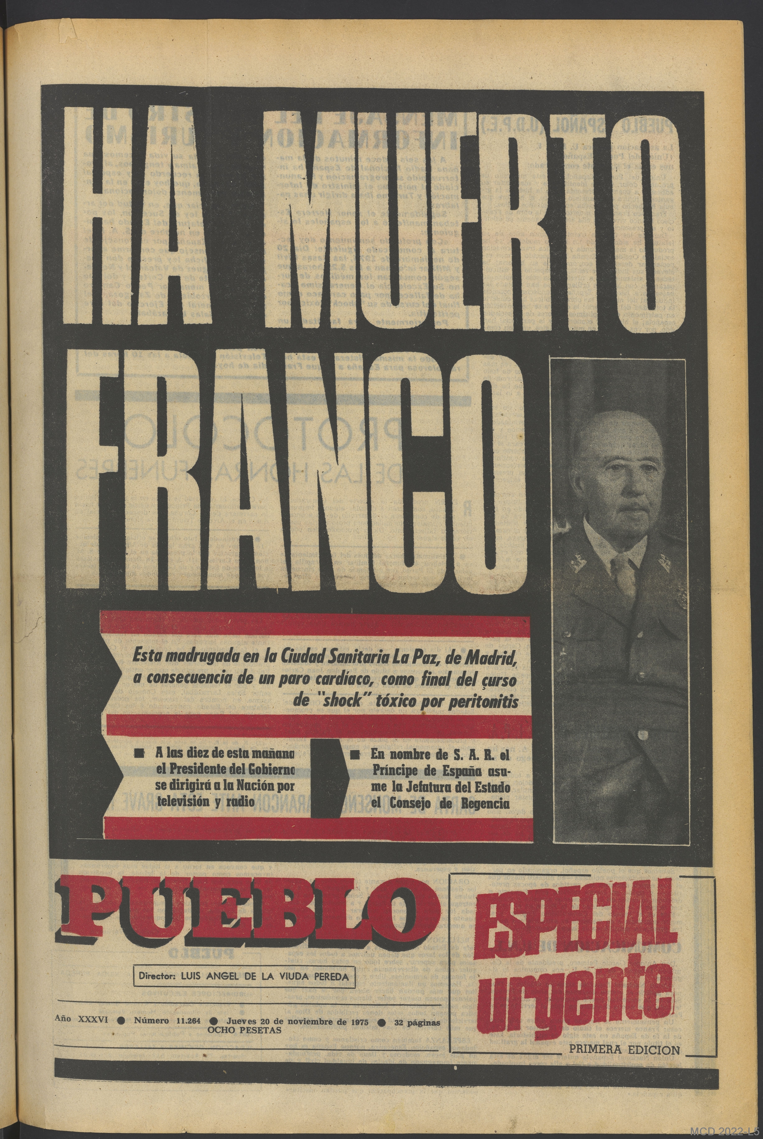 Pueblo 19751120 Franco ha muerto