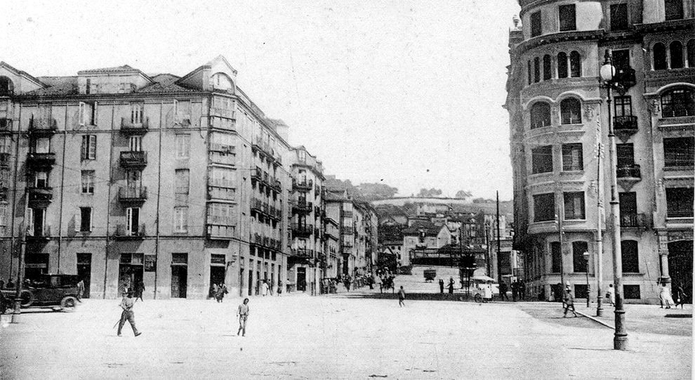Calle de Casimiro Sainz en 1925