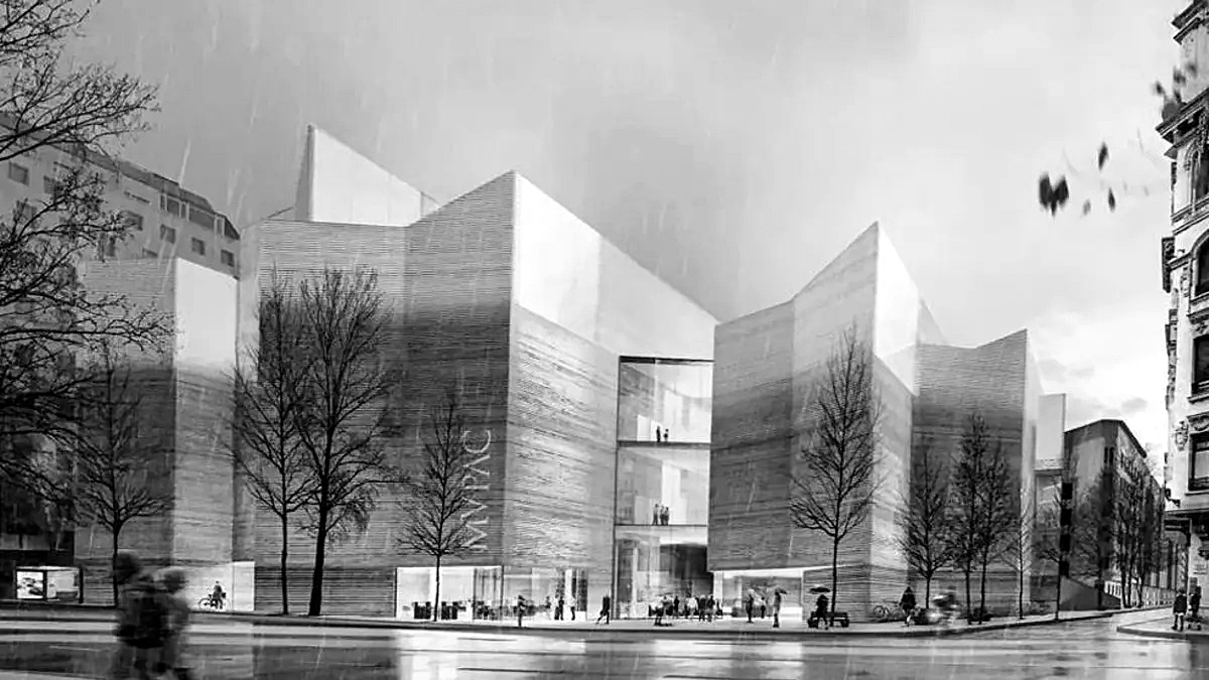 Infografía del nuevo MUPAC en la calle Casimiro Sainz. Ayuntamiento de Santander